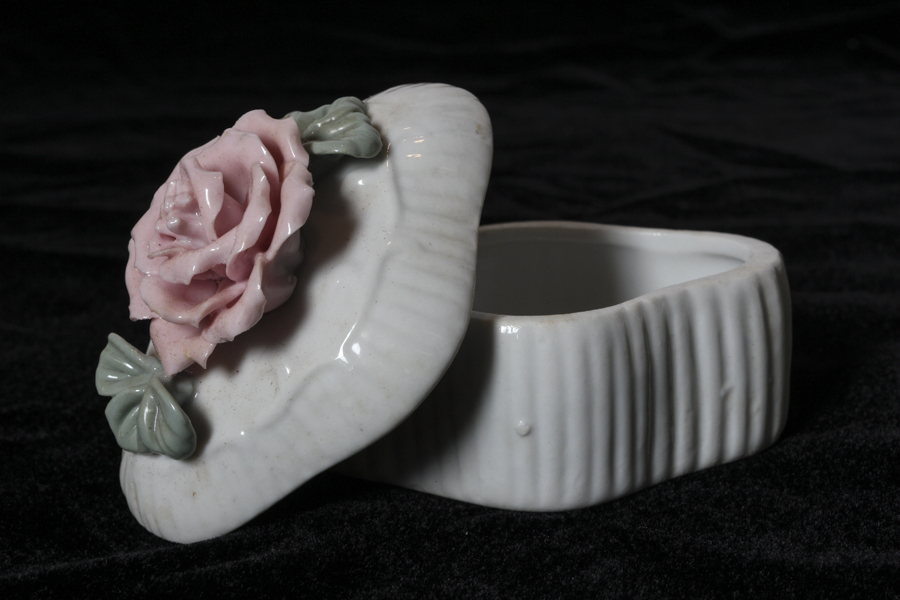 Grouping of Bisque and Porcelain Swans