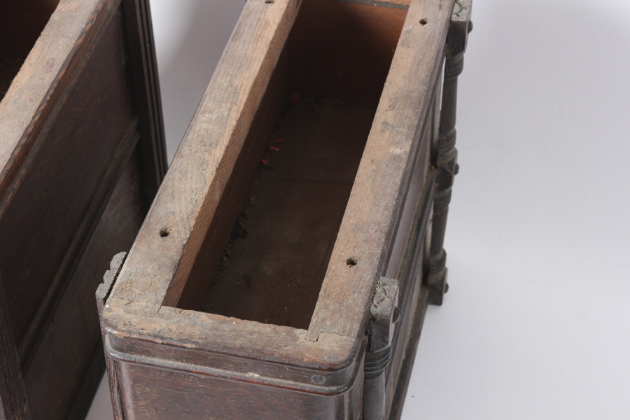 Pair of Old Oak Drawers