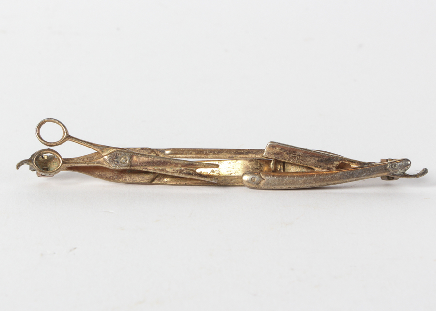 Anson Jewelry Gold Tone Tie Pin