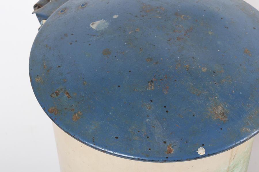 Pair of Metal Trash Cans with Foot Pedals