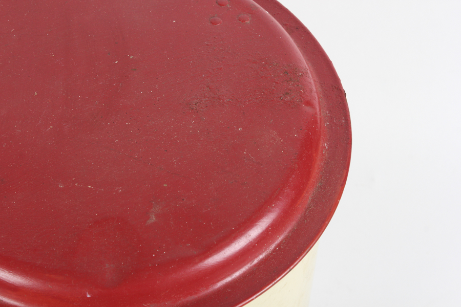 Pair of Metal Trash Cans with Foot Pedals