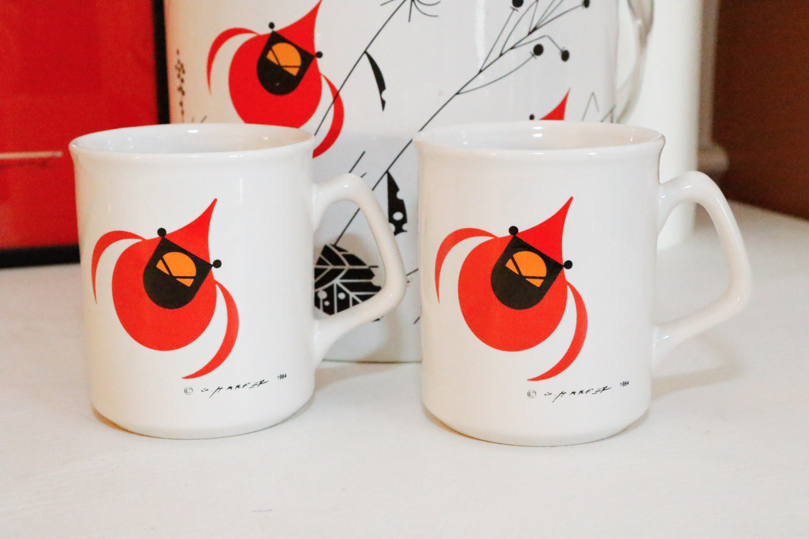 Signed Charley Harper Book and Posters with other Harper Items