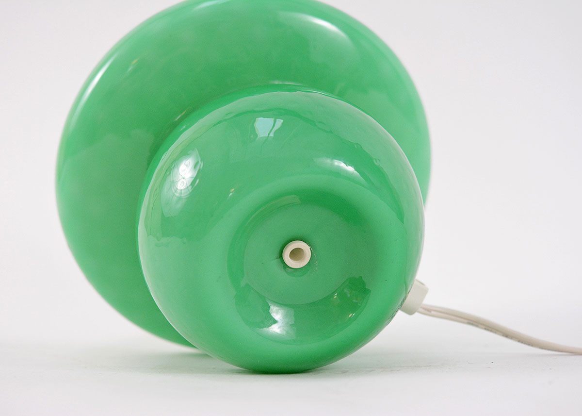 Handblown Murano Art Glass Mushroom Lamp