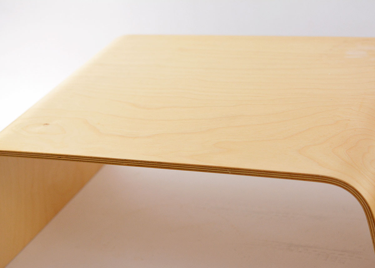 Modern Birch Bentwood Bed Tray