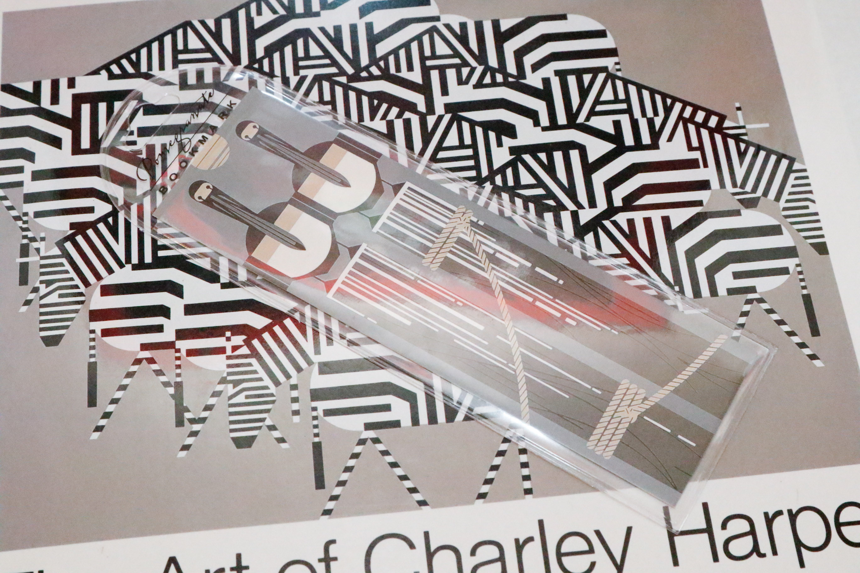 Signed Charley Harper Book and Posters with other Harper Items