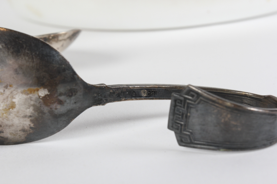 Little Bo Peep Divided Dish and Mary Poppins 1964 Silverware