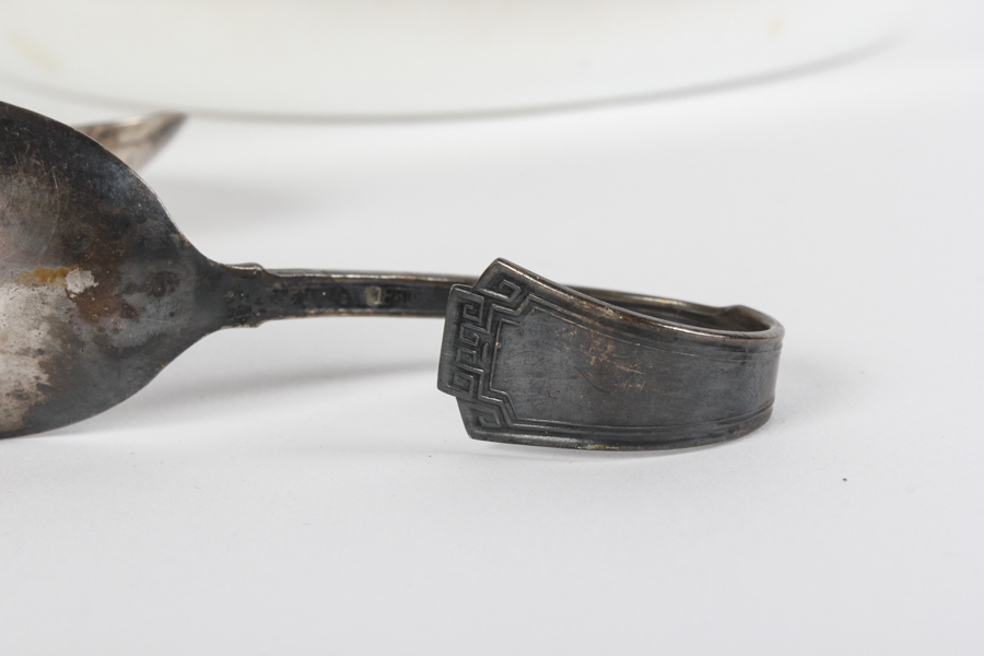 Little Bo Peep Divided Dish and Mary Poppins 1964 Silverware