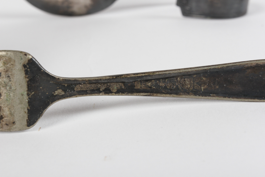 Little Bo Peep Divided Dish and Mary Poppins 1964 Silverware