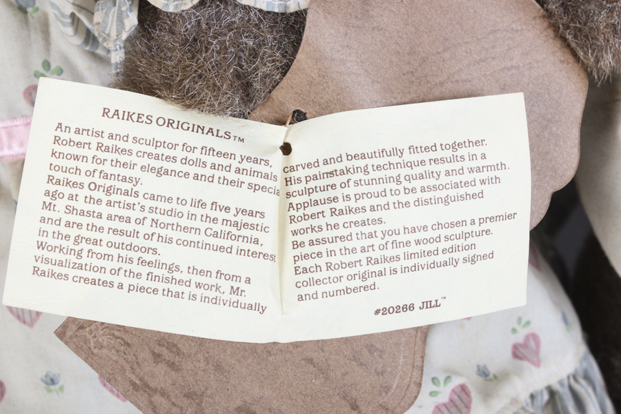 Robert Raikes Original Stuffed Toy Rabbits