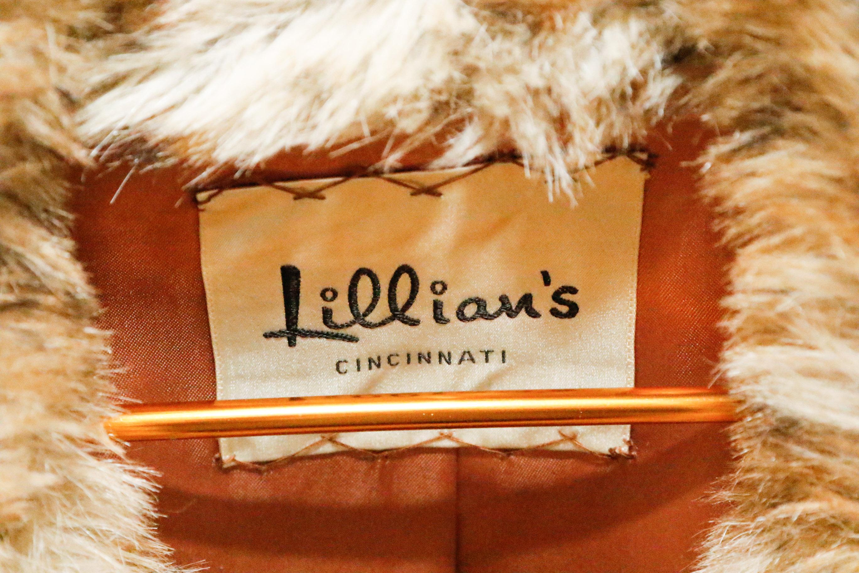 Two Fabulous White and Black Spotted Faux Fur Coats