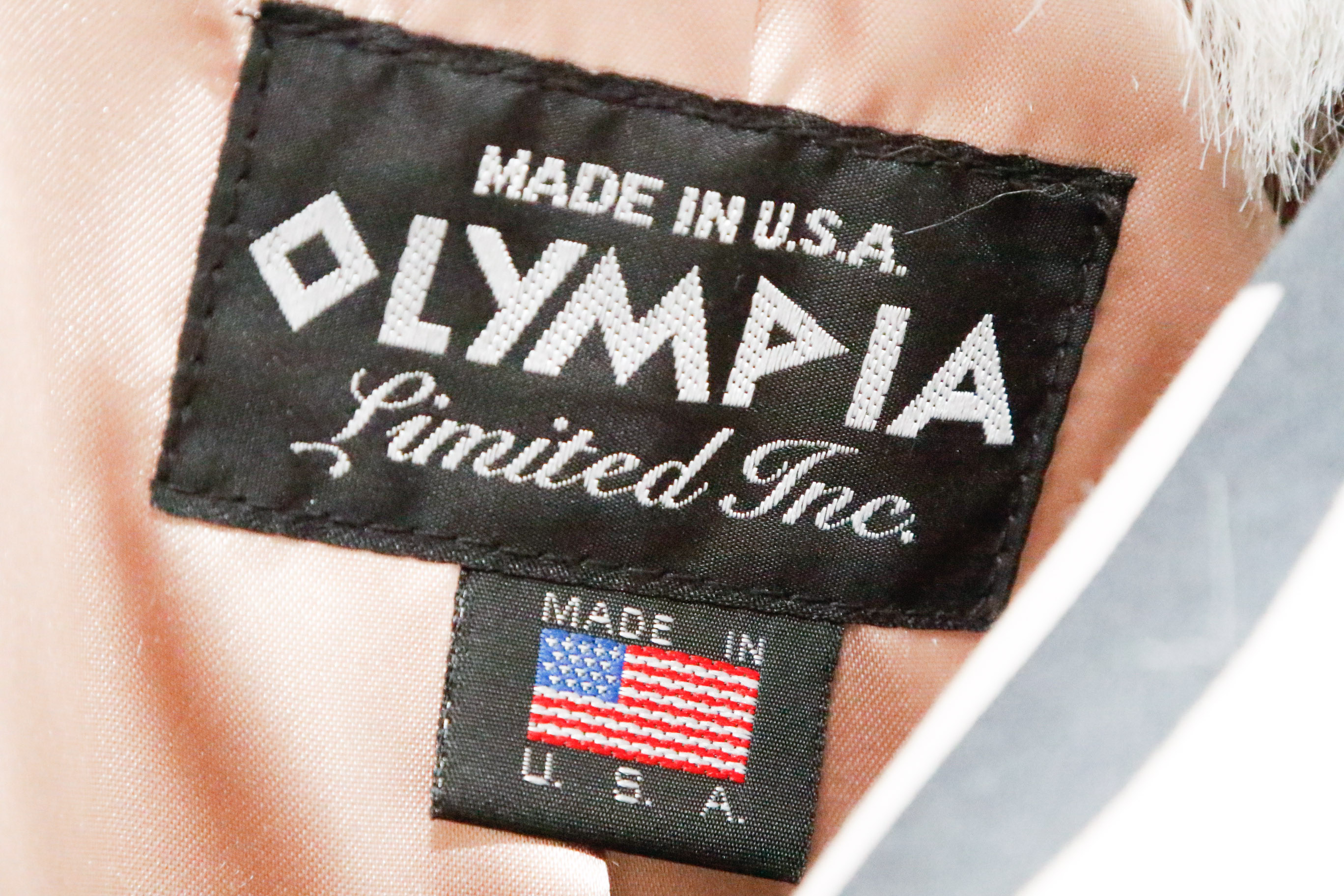 Two Fabulous White and Black Spotted Faux Fur Coats