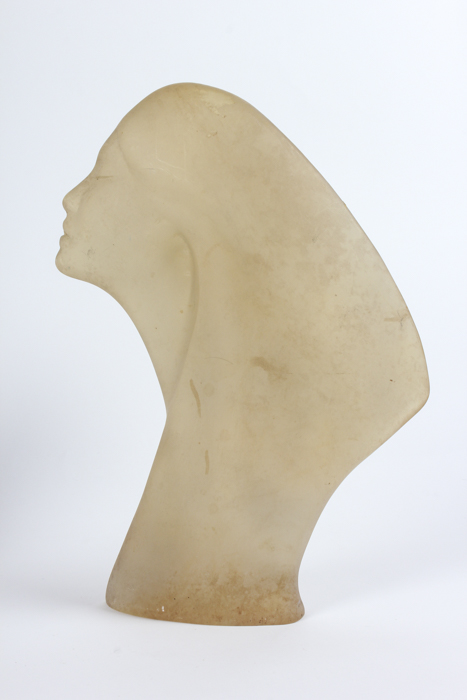 Pair of Female Bust Sculptures