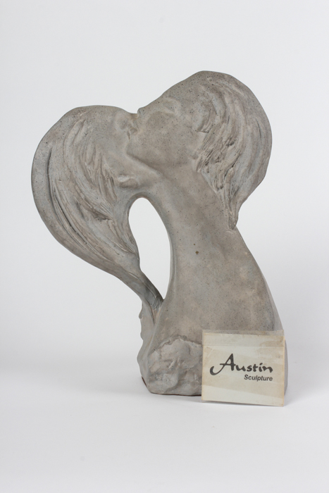 Pair of Female Bust Sculptures