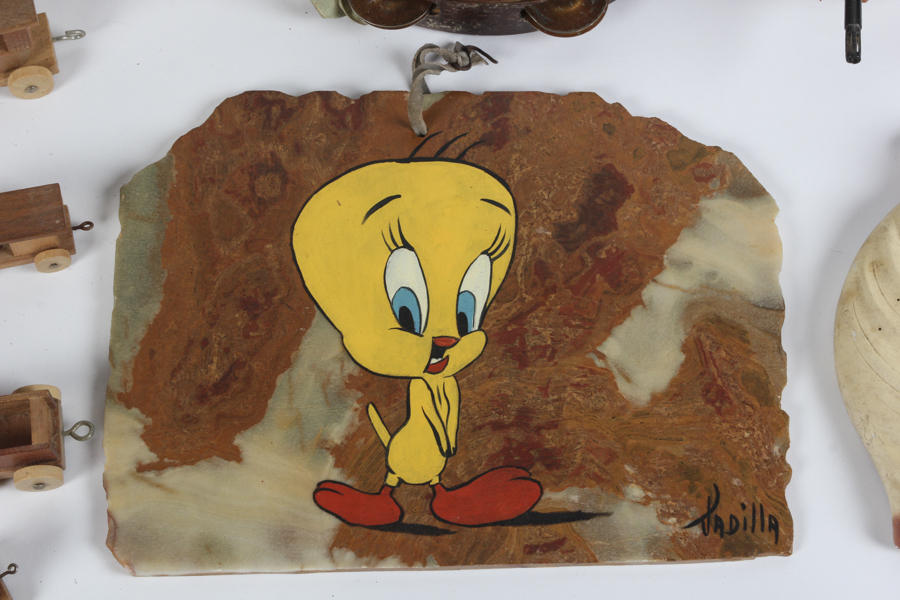 Vintage Mickey Mouse Bank and Toy Collection