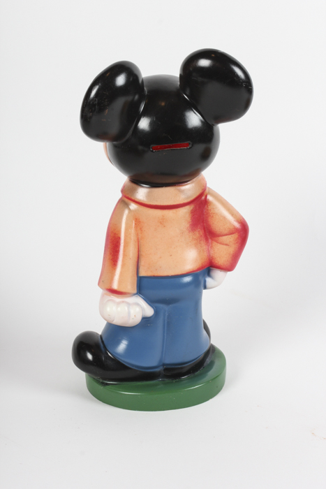 Vintage Mickey Mouse Bank and Toy Collection