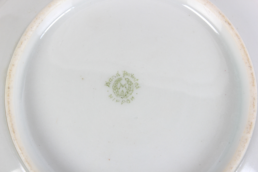 Bone China Figurine and Small Plates