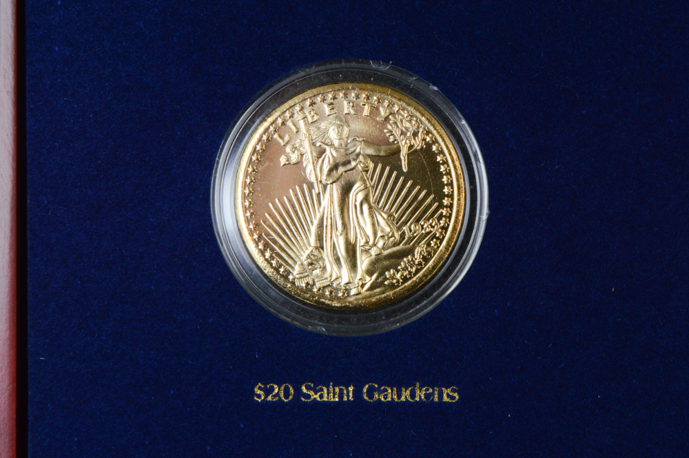 America's Most Beautiful Gold Coins Replica Set