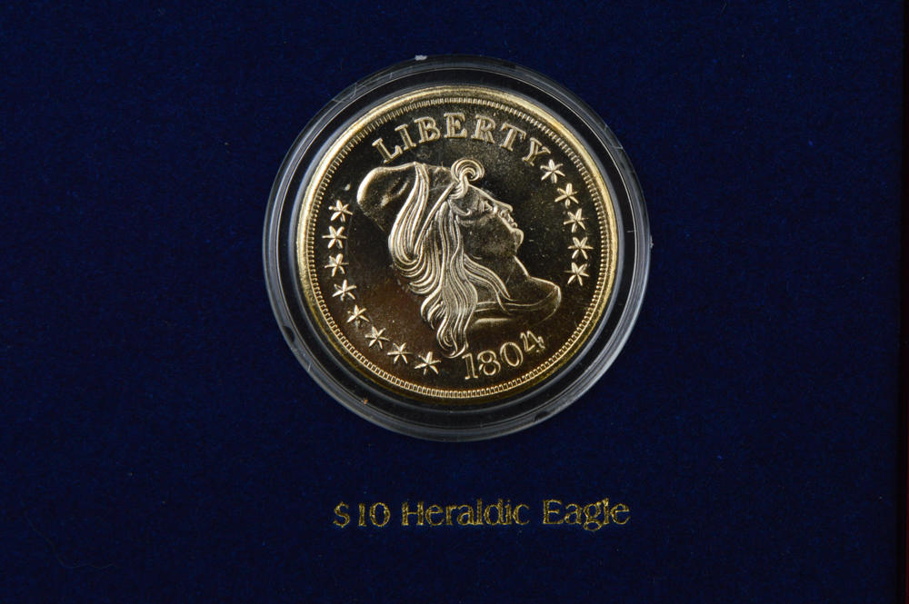 America's Most Beautiful Gold Coins Replica Set