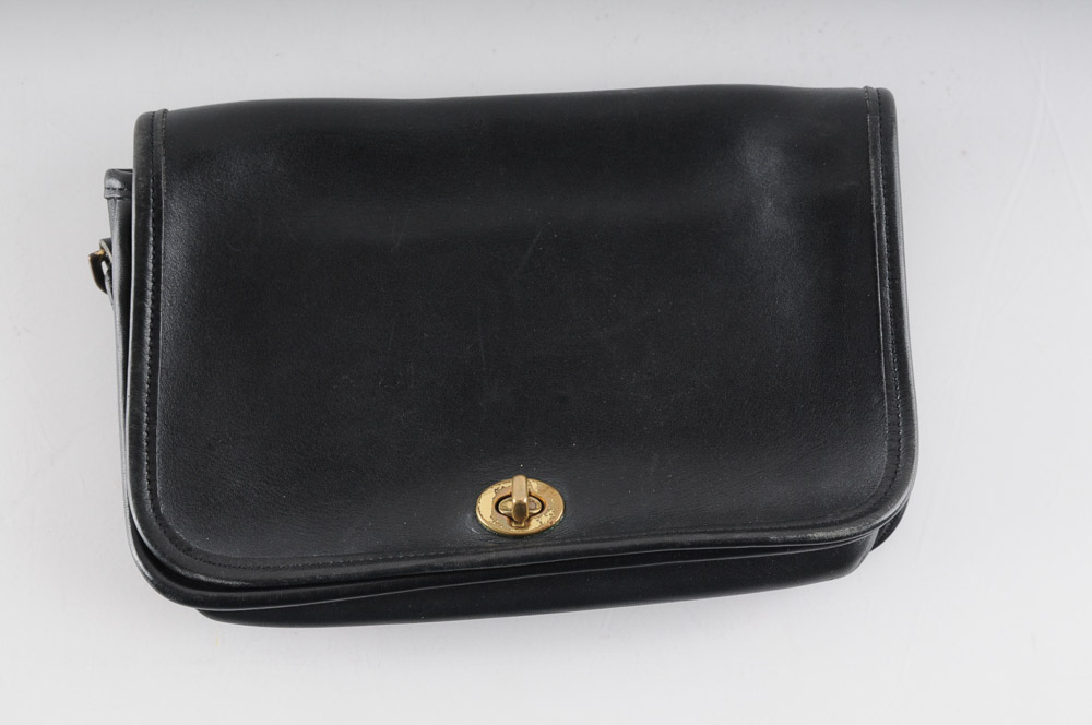 Designer Handbags Including Leather Coach Purse