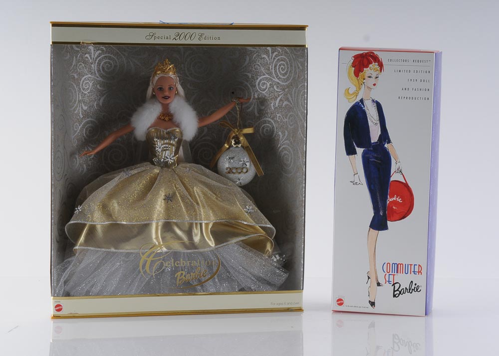 Pair of Collectible Barbies