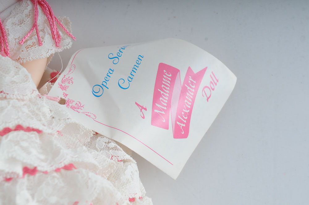 Vintage Madame Alexander Carmen Doll