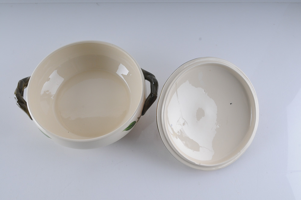 Franciscan Cookware Covered Casserole Dish in Desert Rose Pattern