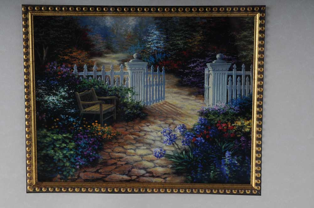 Trio of Framed Floral Prints