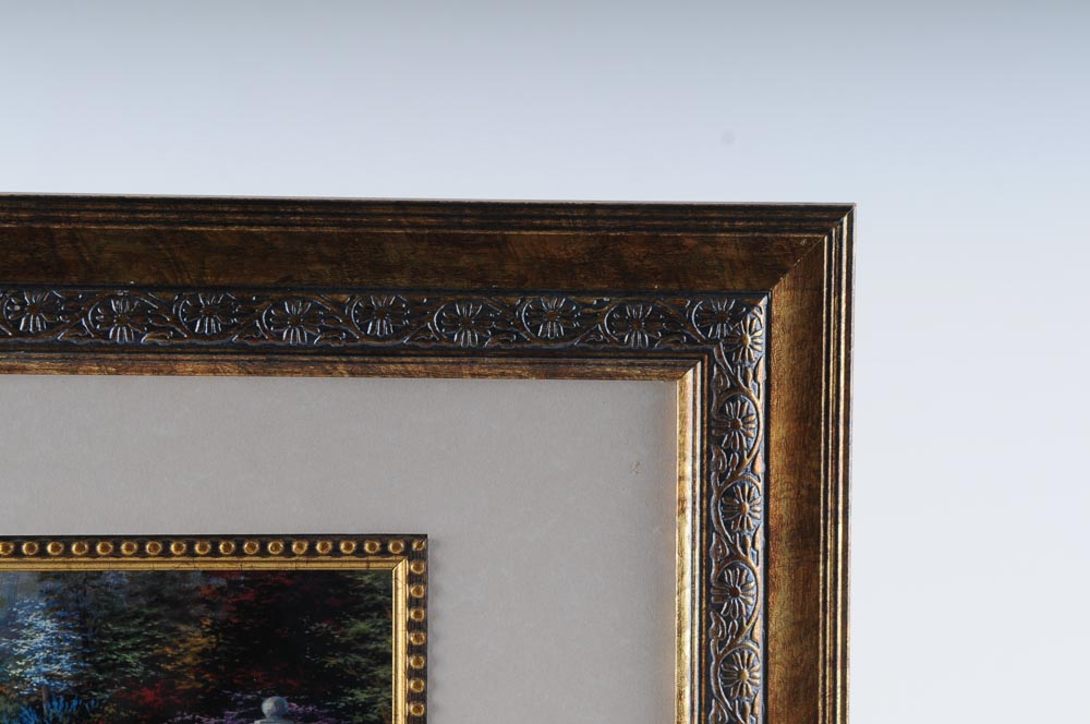 Trio of Framed Floral Prints