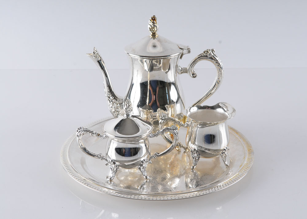 Silver Plated Coffee Set