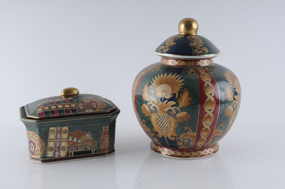 Assortment of Oriental Decor