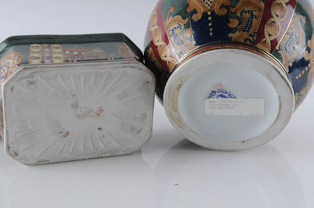 Assortment of Oriental Decor