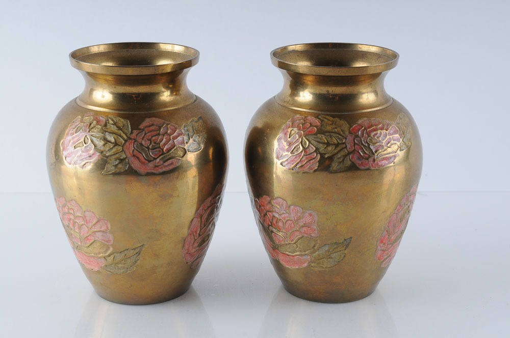 Collection of Gold Tone Decor