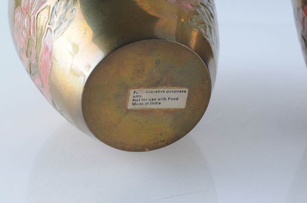 Collection of Gold Tone Decor