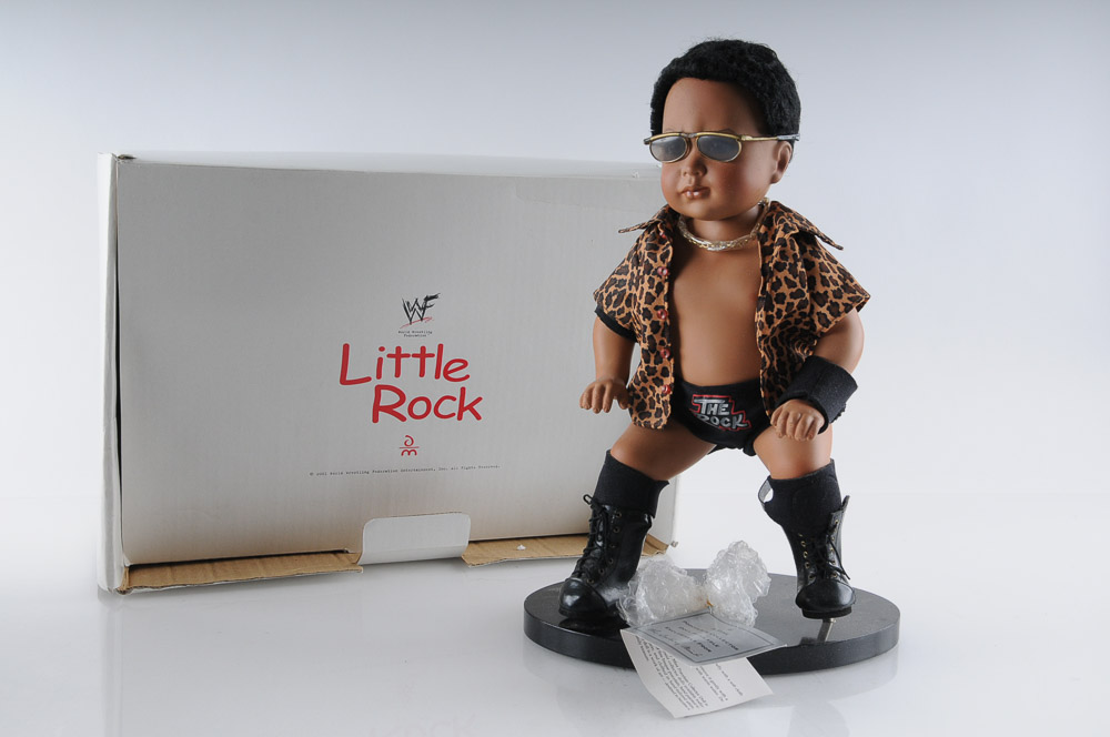 Pair of Collectible WWF Baby Dolls