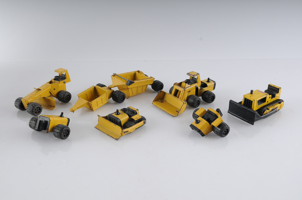 Collection of Vintage Automobile Toys