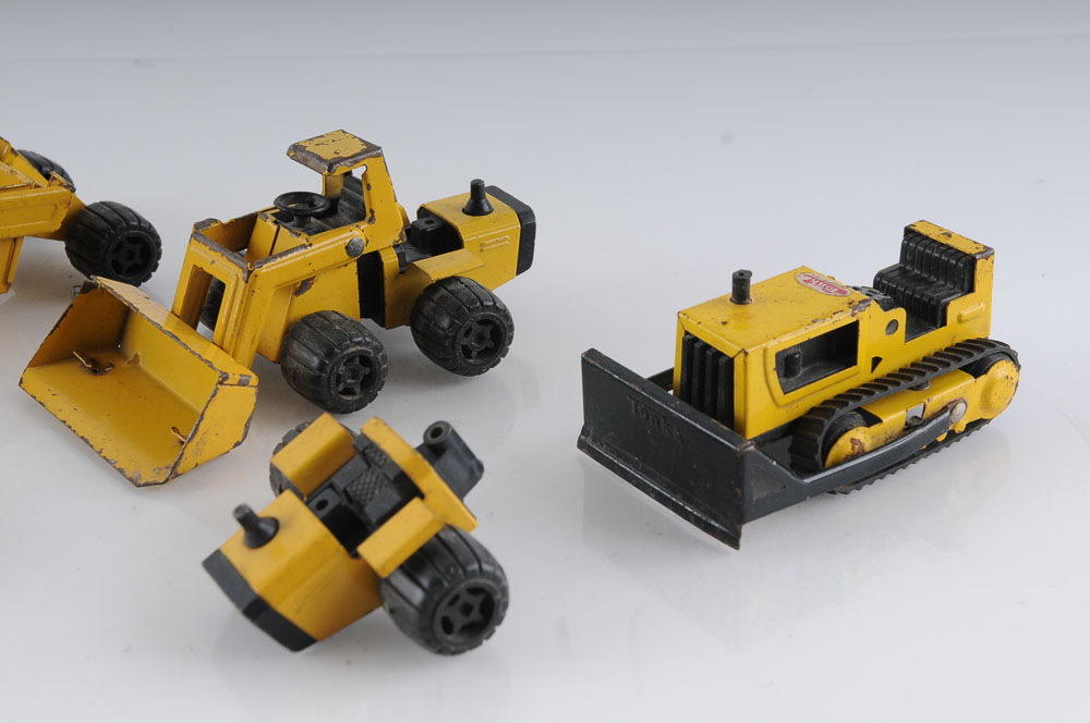 Collection of Vintage Automobile Toys