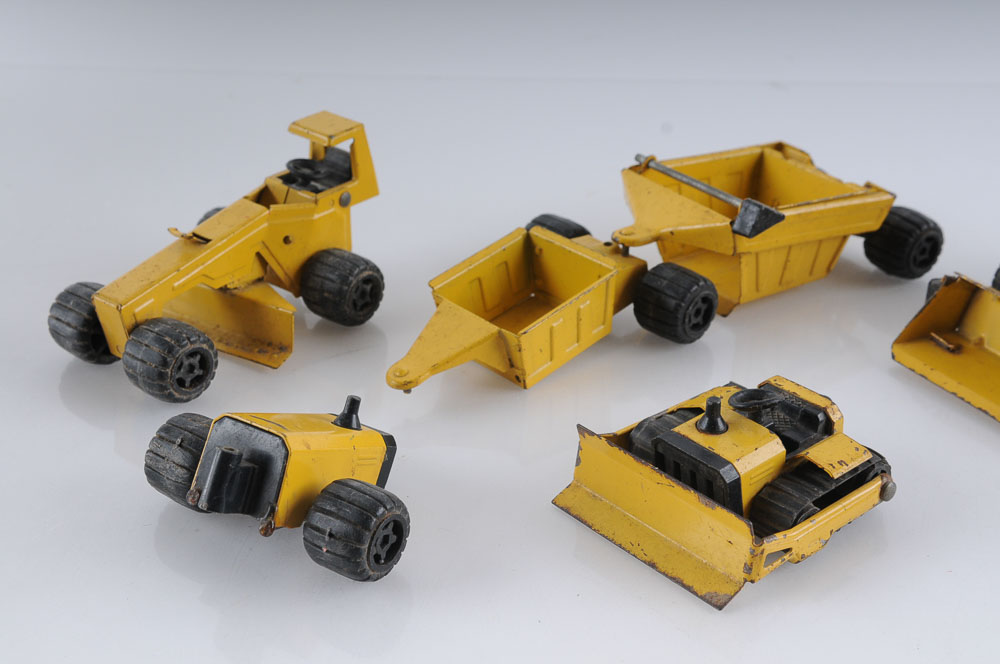 Collection of Vintage Automobile Toys