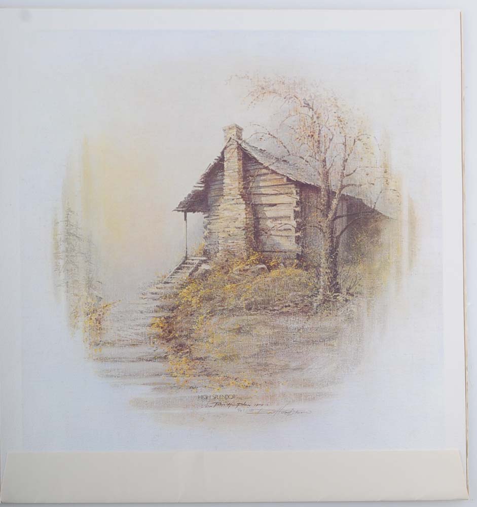 Signed Ben Hampton Limited Edition Print "High Splendor"