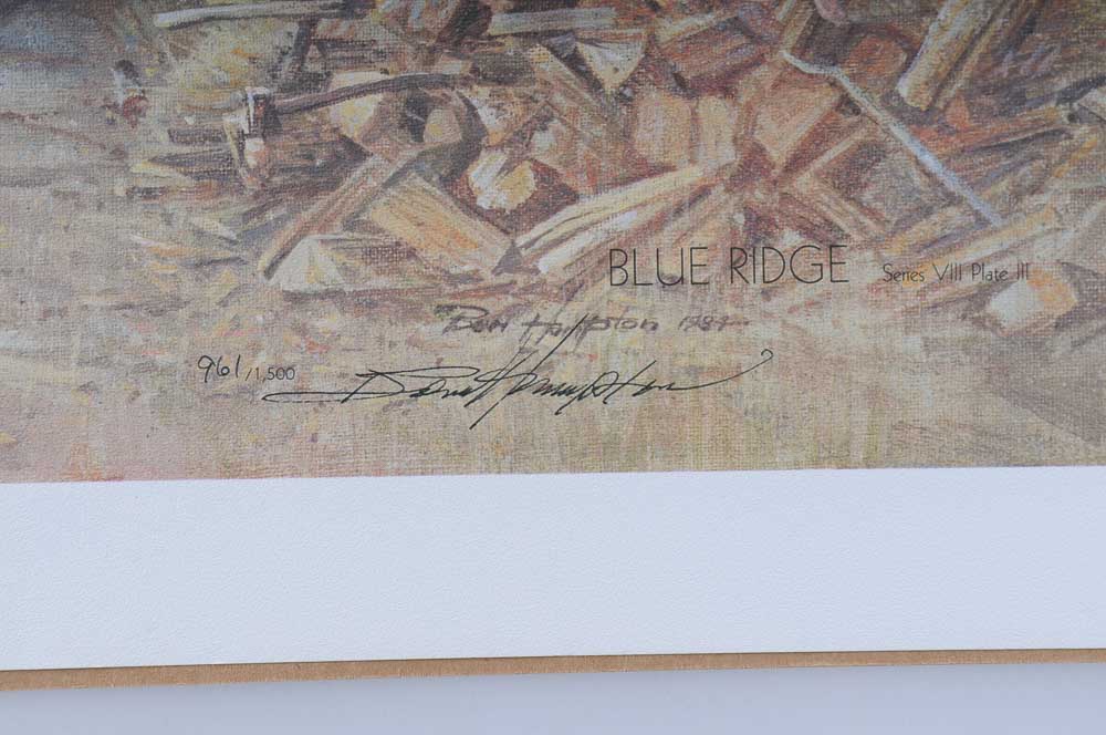 Ben Hampton Limited Edition Print "Blue Ridge"
