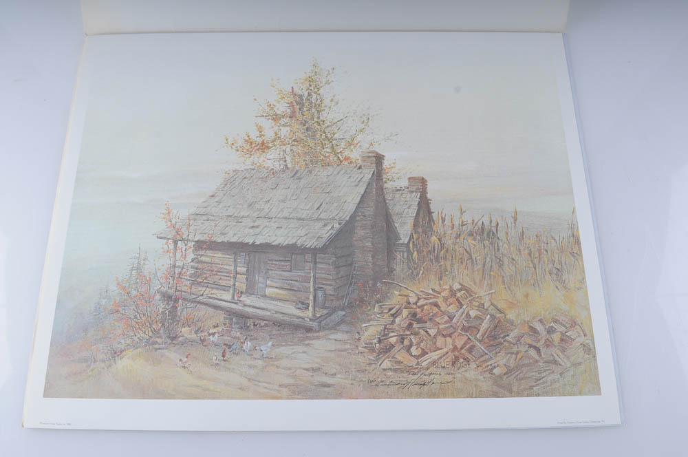 Signed Ben Hampton Limited Edition Print "Blue Ridge"