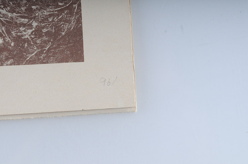 Signed Ben Hampton Limited Edition Print "The Sea of Galilee"