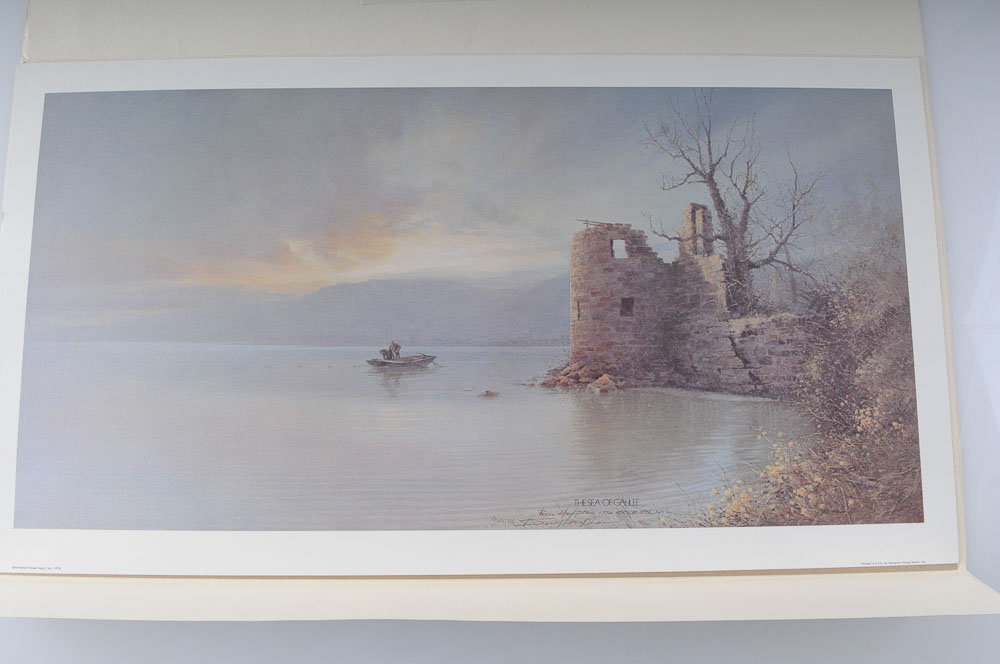 Signed Ben Hampton Limited Edition Print "The Sea of Galilee"