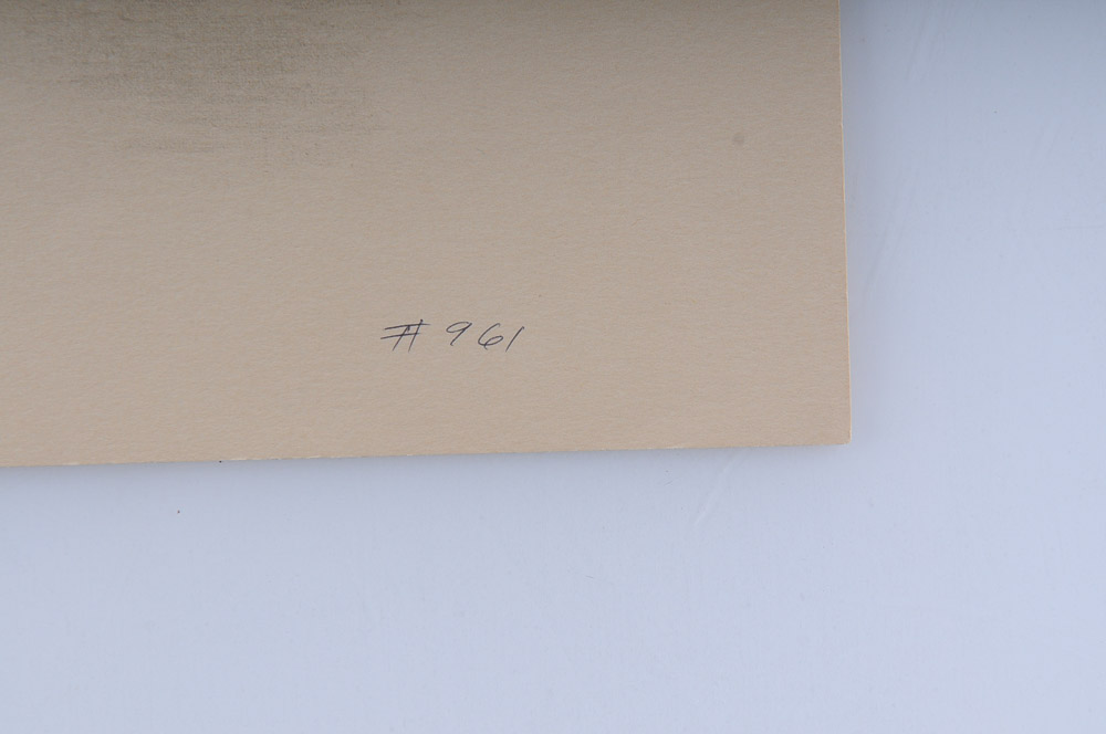 Signed Ben Hampton Limited Edition Print "Reflecting Sycamores"