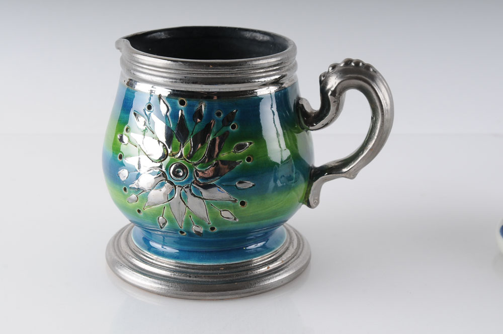 Pair of Decorative Pitchers including Delftware