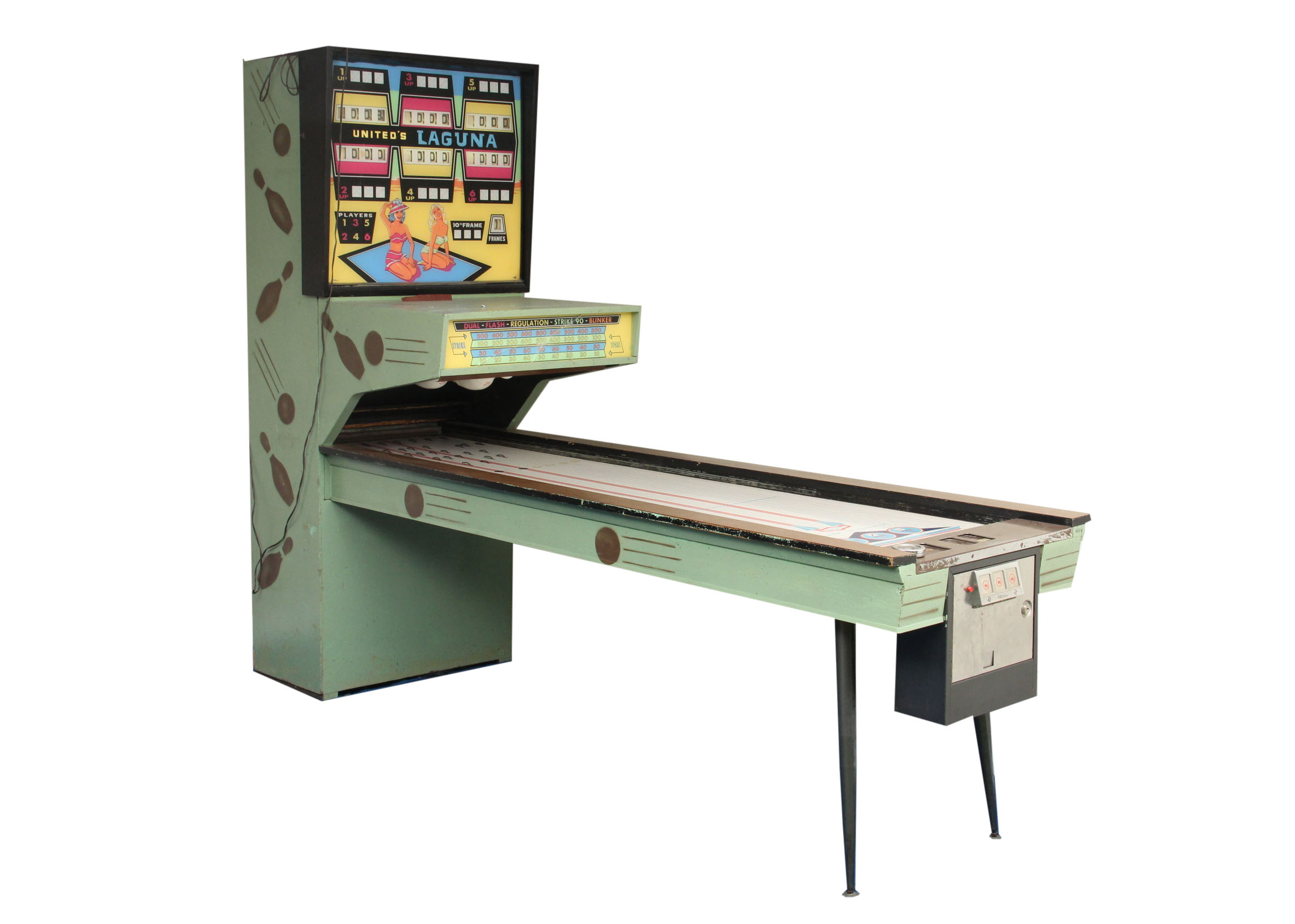 Vintage Laguna Shuffle Alley Arcade Bowler