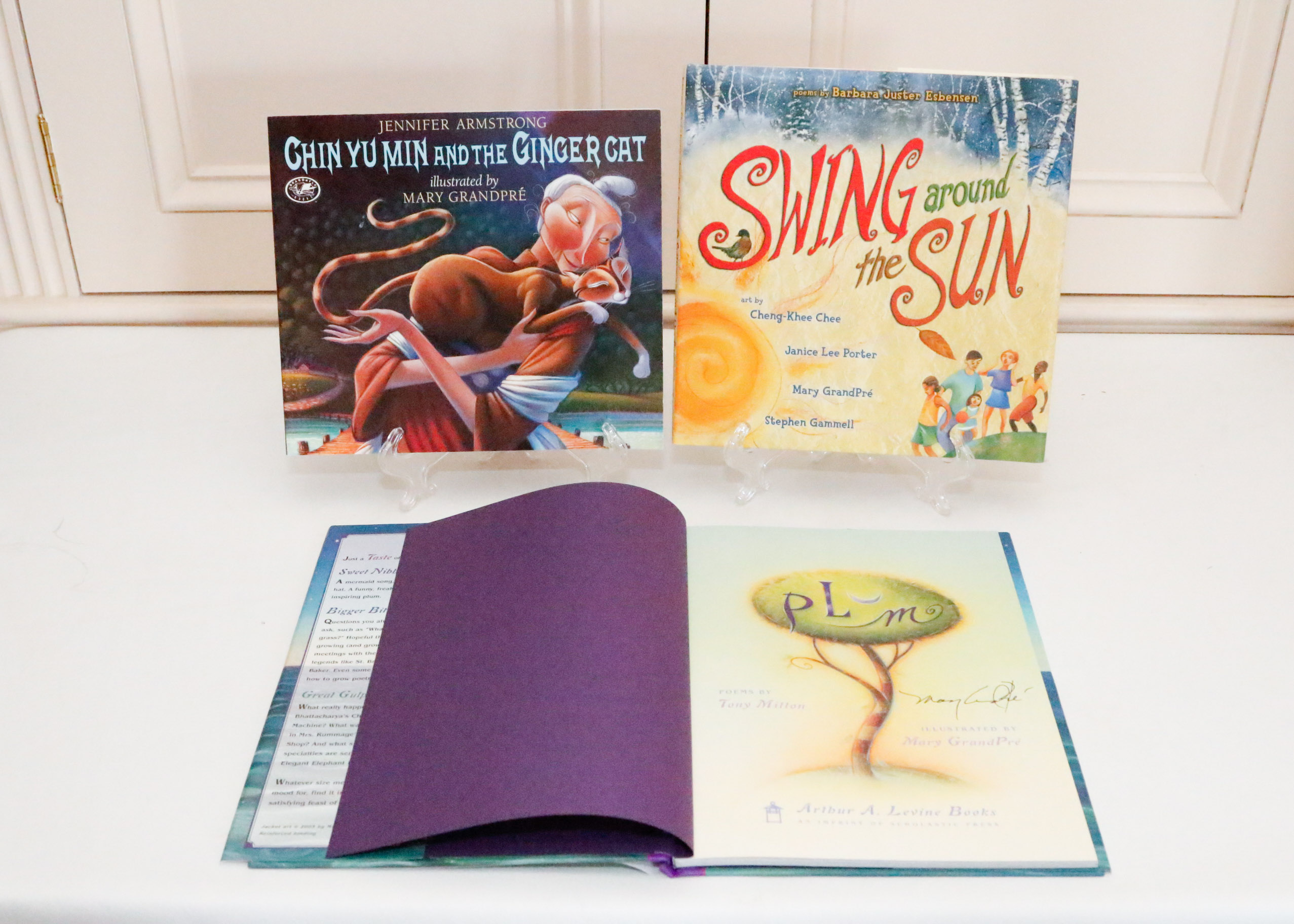 Three Children's Books Signed by Illustrator Mary GrandPré