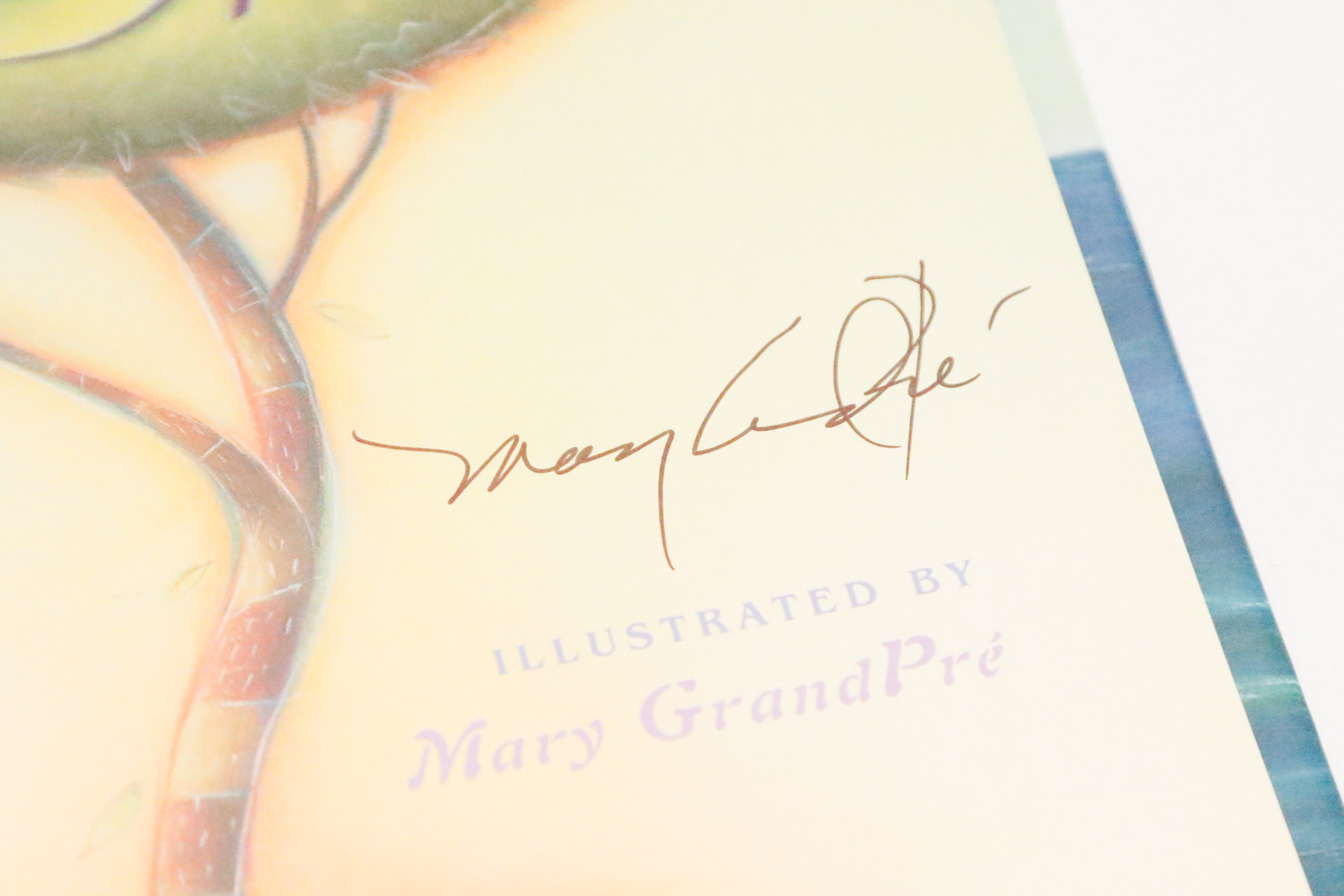 Three Children's Books Signed by Illustrator Mary GrandPré