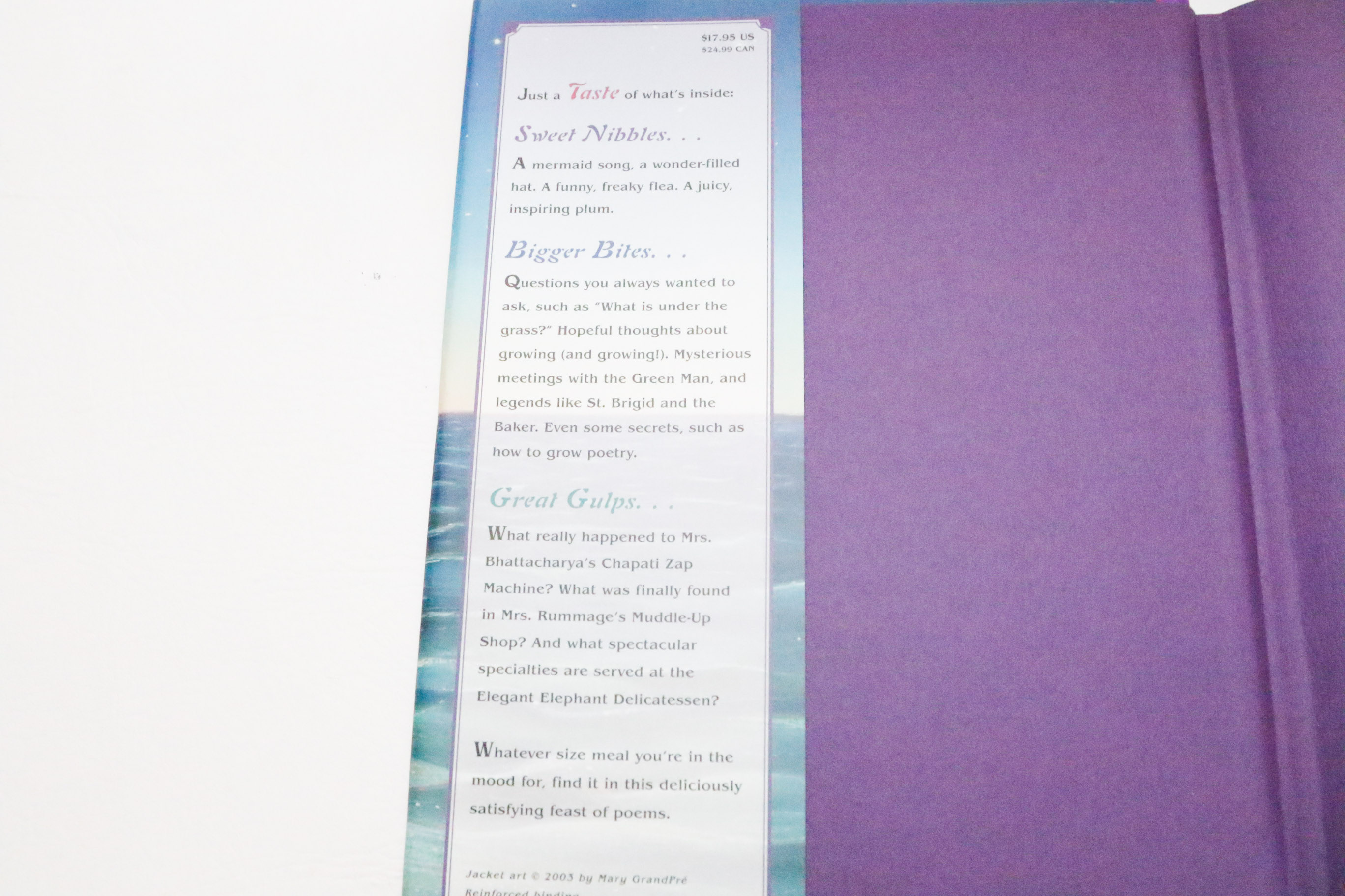 Three Children's Books Signed by Illustrator Mary GrandPré