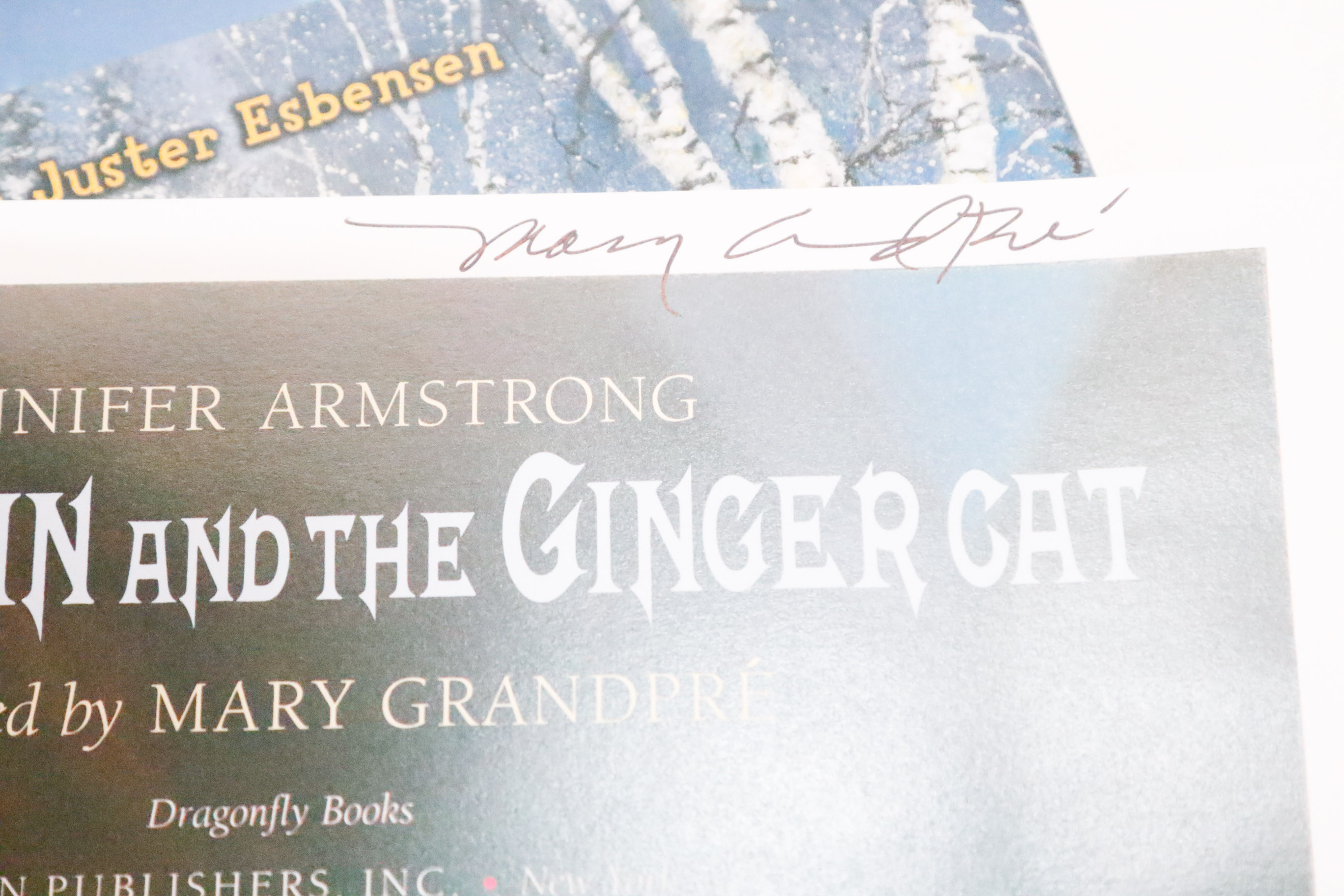 Three Children's Books Signed by Illustrator Mary GrandPré