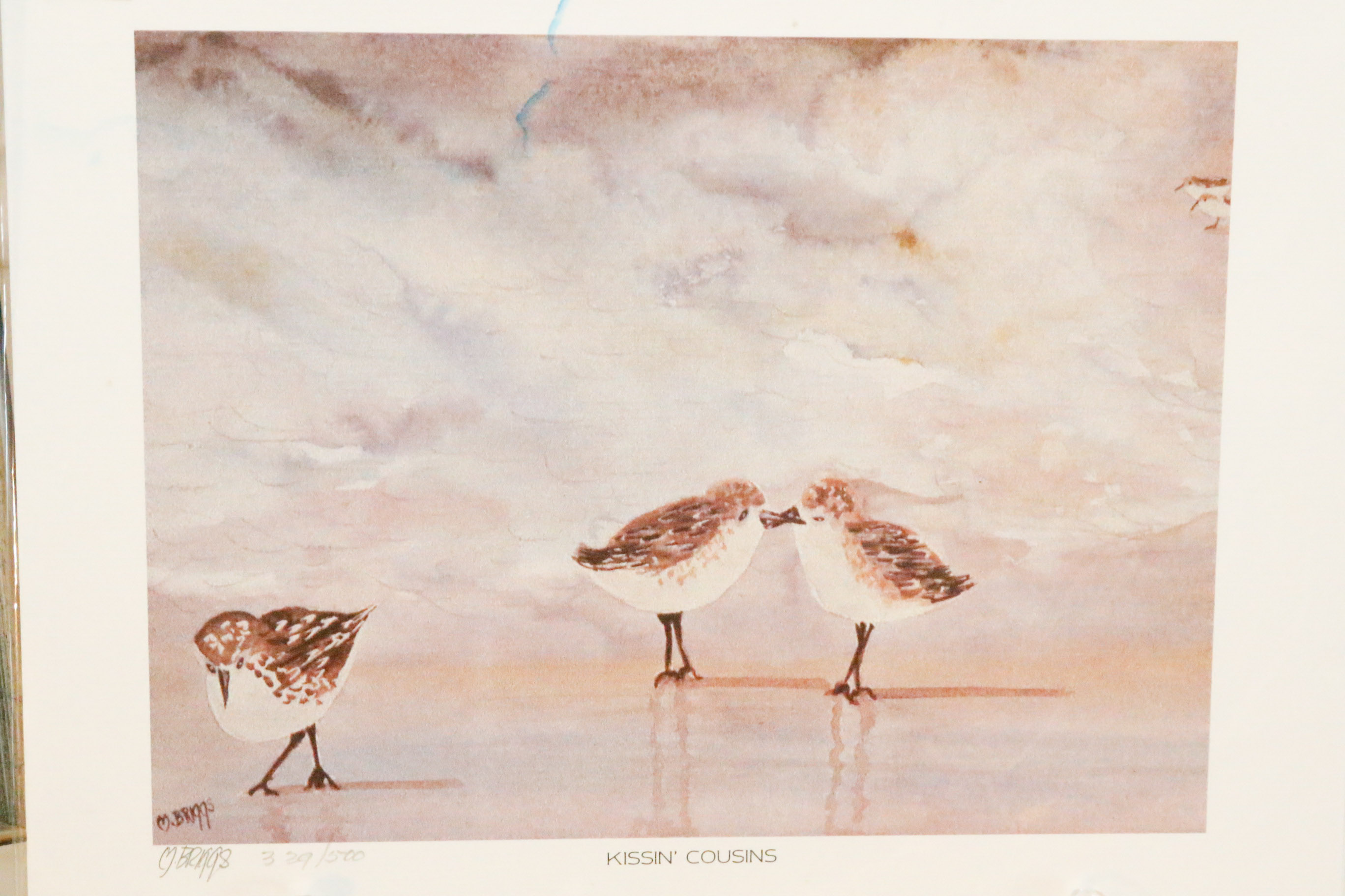 Wrobel Watercolor with Prints and Signed Book